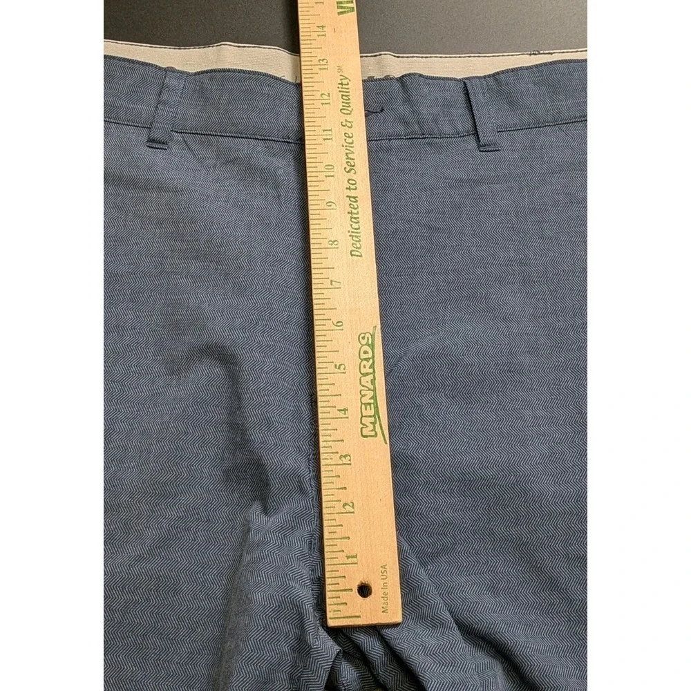 Adidas‎ Golf Shorts Size 40 Blue Texture Pattern Men's Active